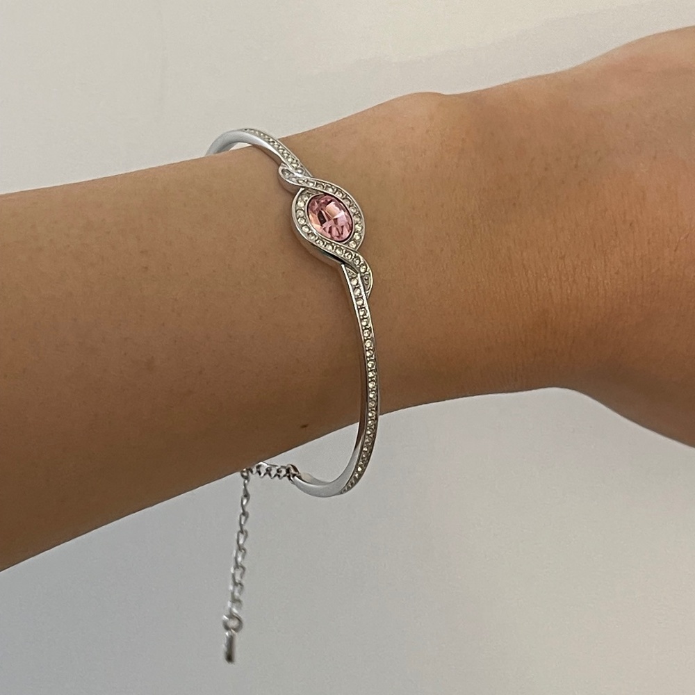 Swarovski Pink Zirconia Bracelet